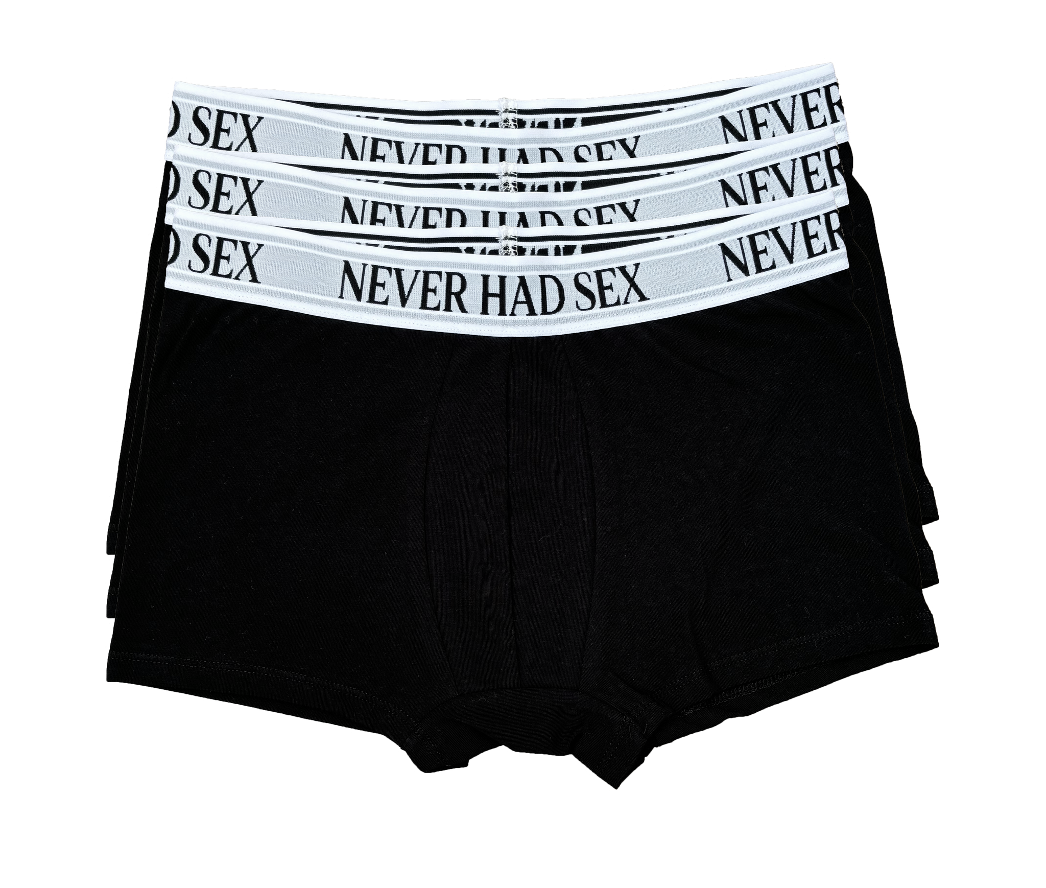 NEVER HAD SEX BOXER (PACK 3)